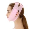 Women Chin Cheek Silicone Face Slimming Bandage Lift Up Belt V Line Face Shaper Facial Anti Wrinkle Strap Skin Care Beauty Tools - Pink