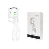 Heated Eyelash Curler Rechargeable Electric Eyelash Curler - White