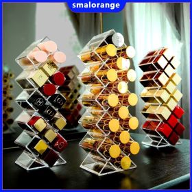 SMA Acrylic Cosmetic Makeup lipstick Organizer Cosmetic Case Storage Box Lipstick Stand Holder - 28 grids 27*65*12cm