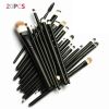 Professional Makeup Brushes Set Eyeshadow Eyeliner Powder Foundation Eyeshaow Powder Kit Set Beauty - Black - 20 Pcs