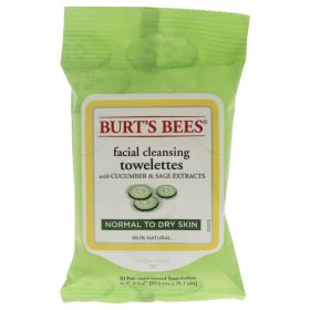 Facial Cleansing Towelettes - Unisex - Cucumber and Sage