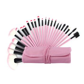 New Makeup Brush Set Eyebrow Shadow Lip Pencil Blush Cosmetic Brushes Blending Colorful Amazing Set - Pink