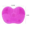 Newest Silicone Brush Cleaner Cosmetic Make Up Washing Brush Gel Cleaning Mat Foundation Makeup Brush Cleaner Pad Scrubbe Board - China - Black