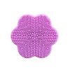 Facial Cleansing Brush Silicone Brush for Face Exfoliating Facial Cleanser Massage Brush Face Wash Foam Scrub Women Beauty Tool - Purple