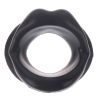 Silicone Rubber Face Slimmer Exercise Mouth Piece Muscle Anti Wrinkle Lip Trainer Mouth Massager Exerciser Mouthpiece Face Care - Black