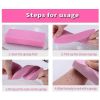 4pcs Bath Sponge Body Skin Remover Brushes Exfoliating Cleaning Shower Random Color - Random