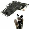 Professional Makeup Brushes Set Eyeshadow Eyeliner Powder Foundation Eyeshaow Powder Kit Set Beauty - Black - 20 Pcs