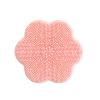 Facial Cleansing Brush Silicone Brush for Face Exfoliating Facial Cleanser Massage Brush Face Wash Foam Scrub Women Beauty Tool - Pink