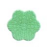 Facial Cleansing Brush Silicone Brush for Face Exfoliating Facial Cleanser Massage Brush Face Wash Foam Scrub Women Beauty Tool - Green