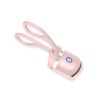 Portable Heated Eyelash Curler Electric Temperature Control Mini Eyelash Curler Electric Charging Makeup Tool - pink - 230mA