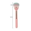 Soft Fluffy Loose Powder Brush Imitation Wool Fiber Large Foundation Blush Brush Professional Blush Contour Makeup Brushes - Black