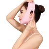 V Line Face Shaper Elastic Face Slimming Bandage Chin Cheek Lift Up Belt Women Face Skin Care Beauty Tools Facial Massage Strap - Black