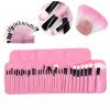 New Makeup Brush Set Eyebrow Shadow Lip Pencil Blush Cosmetic Brushes Blending Colorful Amazing Set - Pink