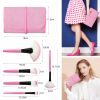 New Makeup Brush Set Eyebrow Shadow Lip Pencil Blush Cosmetic Brushes Blending Colorful Amazing Set - Pink