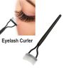 1 Pcs Eyelash Curler Beauty Makeup Lash Separator Foldable Metal Eyelash Brush Comb Mascara Curl Beauty Makeup Cosmetic Tool - Black