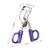 Woman Eyelash Curler Professional Eyelash Curler Folding False Eyelashe Auxiliary Eyelash Curling Clip Small Makeup Tool - Dark Purple