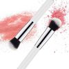 Professional Makeup Brushes Set Eyeshadow Eyeliner Powder Foundation Eyeshaow Powder Kit Set Beauty - White - 10 Pcs