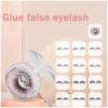 1Pair Glue-free False Eyelashes Wispy Natural Lashes Long Eyelash Self-adhesive Lash Extension Reusable Handmade Lash For Makeup - FZ1-40