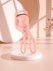 Portable Heated Eyelash Curler Electric Temperature Control Mini Eyelash Curler Electric Charging Makeup Tool - pink - 150mA