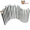 Professional Makeup Brushes Set Eyeshadow Eyeliner Powder Foundation Eyeshaow Powder Kit Set Beauty - Black - 20 Pcs