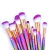 New Makeup Brush Set Eyebrow Shadow Lip Pencil Blush Cosmetic Brushes Blending Colorful Amazing Set - Multicolor