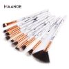 Makeup Brushes Set Eye Shadow Foundation Powder Eyeliner Eyelash Cosmetict Makeup for Face Make Up Brush Tools - Marbling